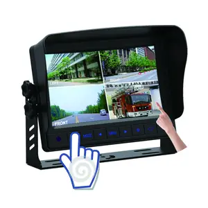 Touch Screen Auto Quad 7 Pollice Monitor LCD