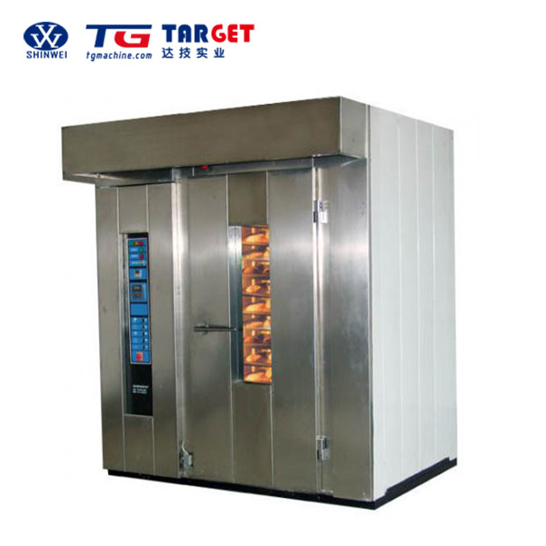 Большая емкость Вращающаяся печь для печенья и хлеба с регулируемой температурой