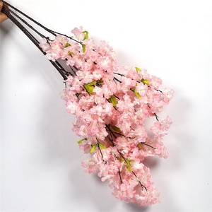 Fleur de <span class=keywords><strong>cerisier</strong></span> artificielle D1179, cm, fausses <span class=keywords><strong>fleurs</strong></span>, pour un décor de mariage, pièce centrale - Product Image 5