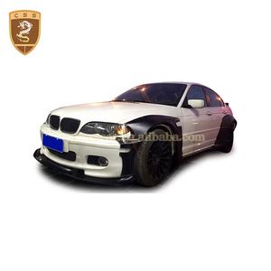 Piezas de Carrocería para <span class=keywords><strong>BMW</strong></span> Serie 3 E46, Estilo Rocky <span class=keywords><strong>B</strong></span>, Alerón Delantero, Cejas de Rueda, Faldones Laterales, Kits de Carrocería Ancha - Product Image 4