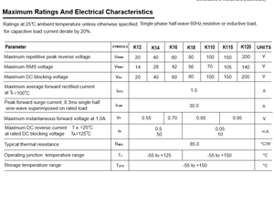 1A 20V 40V 60V 80V 100V 150V 200V 표면 실장 플라스틱 쇼트키 다이오드 DSK14 SOD-123FL K14 전원 어댑터 배터리 충전기용 - Product Image 3