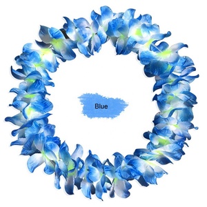 Upgrade Plus Tropical Hawaii <strong>Flower</strong> Necklace Garlands Wreath Luau <strong>Lei</strong> - Product Image 5