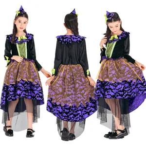 Halloween Girl Witch Fancy Dress Costume pour les enfants