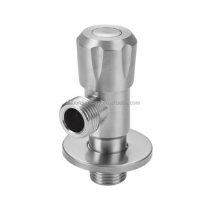 SUS304 acero inoxidable <span class=keywords><strong>sin</strong></span> plomo cuarto de vuelta Válvula angular 1/2 "de entrada y salida - Product Image 1