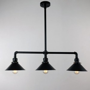 Lampe de <span class=keywords><strong>billard</strong></span>, <span class=keywords><strong>luminaire</strong></span> suspendu à 3 lampes, abat-jour industriel, <span class=keywords><strong>luminaire</strong></span> suspendu - Product Image 1