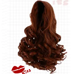 Online buy wholesale curly mohair doll wigs human hair for antique dolls