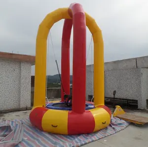 3 Meter aufblasbares Bungee-Trampolin für Kinder Bungee-Jumping aufblasbares Trampolin