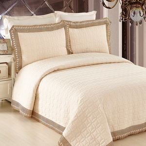 KOSMOS Ropa de cama Polialgodón Bordado 3 piezas Artículos para el hogar Colcha acolchada - Product Image 4