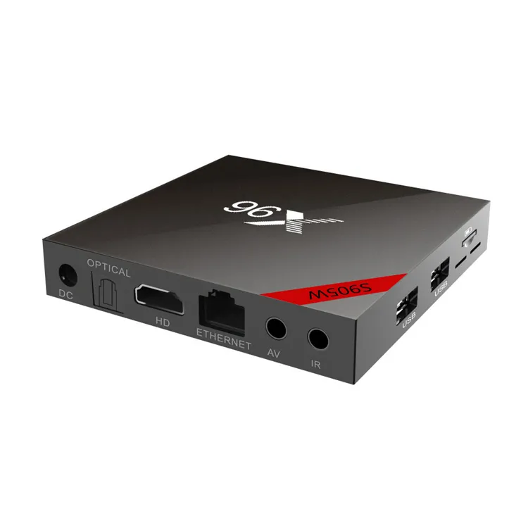 Smart tv box X96 S905W, receptor satélite digital, amlogic s905w, 2gb/16gb, 2019