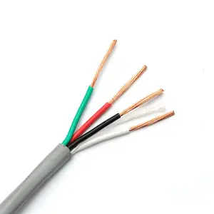 Câble électrique multi-noyau Awm 2464, en cuivre blanc et cuivre tressé, 300v, fils électriques Awm 2464, 2464mm