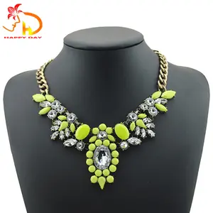 New products trendy style beautiful small bead alloy thin neclace