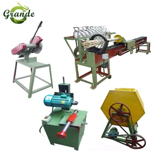 Beste Kwaliteit en Goedkope Prijs Industriële Tand Picks Productie Machine/Houten/Bamboe Tooth Pick Machine