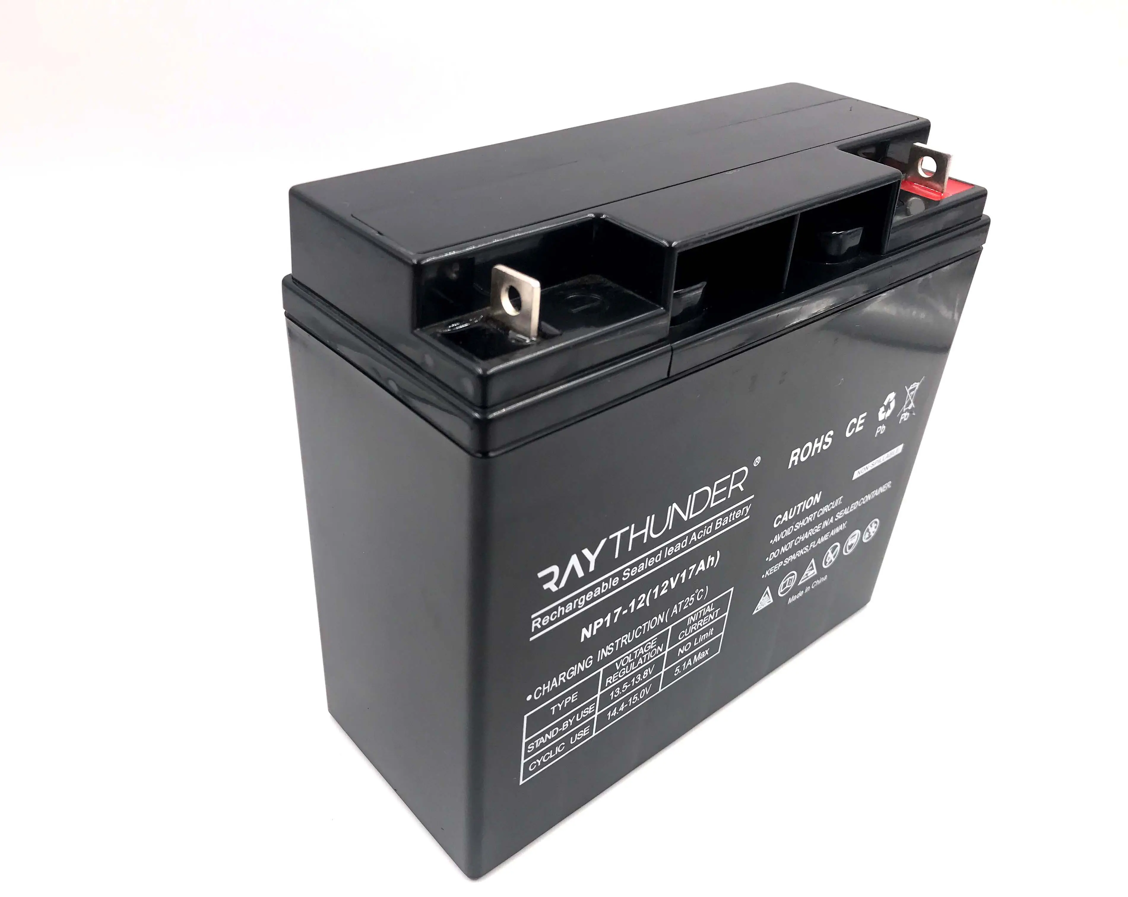 12v 17ah 20hr rechargeable battery for alarm system 12v 18ah