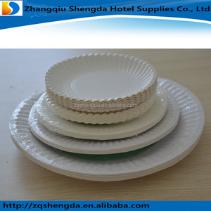 Least wholesale trade one disposable dish White paper for cake/<span class=keywords><strong>pizza</strong></span> with round shape - Product Image 5