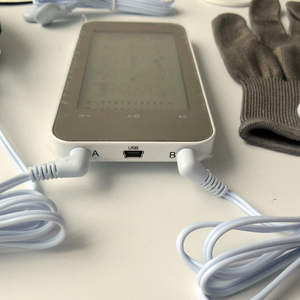 Máquina masajeadora tens ems, dispositivo masajeador con pantalla táctil tens, 12 modos, estilo móvil - Product Image 5