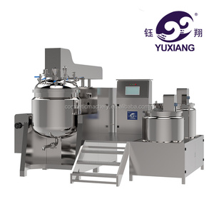 Yuxiang <span class=keywords><strong>Mixer</strong></span> Krim Kosmetik Tangki Pencampur, Mesin Pembuat Krim Wajah dengan Pengangkat Hidrolik dan Vakum - Product Image 2