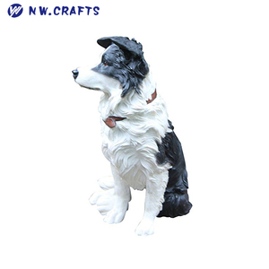 Levendig Generieke Border <span class=keywords><strong>Collie</strong></span> Originele Hond Beeldje Hars Standbeeld