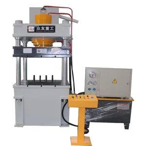 4 column hydraulic press stainless steel spoon making machine