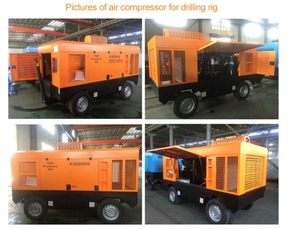 Kaishan KSCY-400/14.5 vít loại 15bar 400 CFM xách tay vít động cơ diesel Máy nén khí - Product Image 6