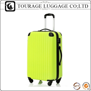 Hardside amarelo Euro Cotovia Piloto Conjunto Bagagem Do Trole - Product Image 3