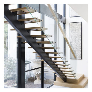Design moderne bon <span class=keywords><strong>prix</strong></span> droite d'<span class=keywords><strong>escalier</strong></span> en <span class=keywords><strong>bois</strong></span> en acier - Product Image 1