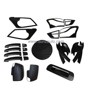 Nieuwe Complete Kits Mux 2014 Volledige Sets Abs Plastic Volledig Zwarte Kits Auto Accessoire Voor Isuzu Mux 2015