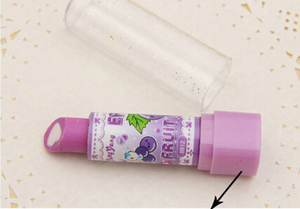Fashion Anak Lucu Lipstik Berbentuk Karet Penghapus dengan Buah Beraroma untuk Sekolah Kembali Hadiah - Product Image 4