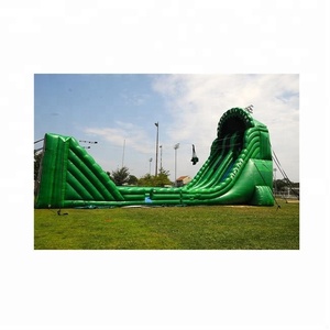 Avalanche Single Lane Inflatable Zip Line/Inflatable Mobile Zipline/Inflatable Jumper Obstcle Zip Line Cho Thuê - Product Image 3