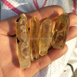 Bán Sỉ Thạch Anh Thạch Anh Citrine Thô Tự Nhiên Củ<span class=keywords><strong>a</strong></span> Citrine Điểm Tinh Thể Thô - Product Image 2
