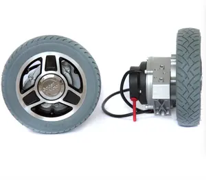 8, 10, 12, 24 אינץ אור משקל עוצמה brushless BLDC חשמלי כיסא גלגלים רכזת מנוע עבור בקר