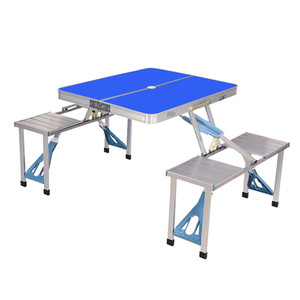 Tueye-mesa plegable de aluminio para <span class=keywords><strong>Picnic</strong></span>, juego de sillas - Product Image 2