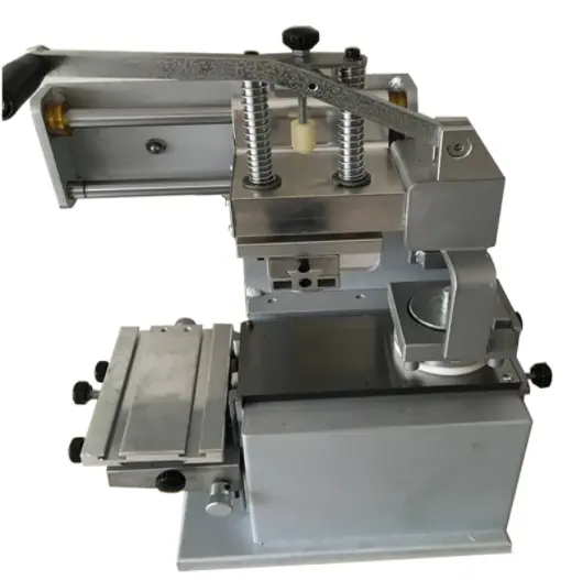 DGRUIDA NM-100S manual pad printer with closed inkcup printing machine