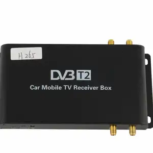차 DVB-T2 독일 DVB-T2 H.265 HEVC Auto Mobile 차 Digital TV receiver 상자