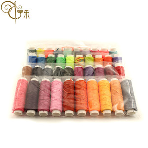 Filo da cucito in poliestere ad alta resistenza cerato piatto intrecciato a mano in poliestere 0.8 grado AA 100% mm per lavori in pelle - Product Image 1