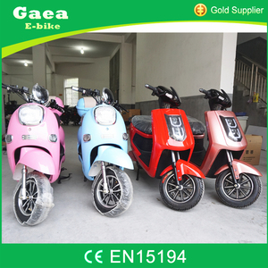 Gea Originales del Fabricante 1000 w Ciclomotor Scooter Eléctrico con pedales para la venta - Product Image 3