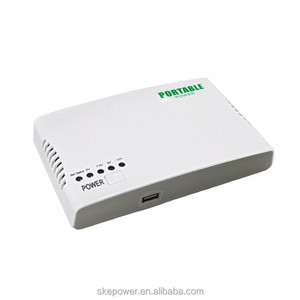 <span class=keywords><strong>Routeur</strong></span> <span class=keywords><strong>WiFi</strong></span> monophasé SKE Mini DC UPS avec batterie lithium-ion 8800 mAh, sortie multiple 12 W, autonomie de plus de <span class=keywords><strong>6</strong></span> heures - Product Image 2