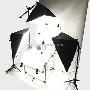 摄影器材配件 50x 70厘米 Softbox x4 和 60 x 100厘米 Photography Studio Photo Shooting Table