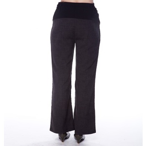 Office Lady <strong>Maternity</strong> Pants Pregnancy Uniform Clothes Full Length Pockets <strong>Trousers</strong> Elastic Waist Pants M-XXXL Super Fabric - Product Image 3