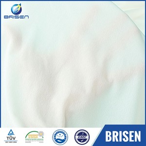 Usine doux respirant <span class=keywords><strong>blanc</strong></span> armure sergé tissus - Product Image 2