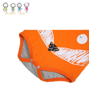Moda Zorro Animales Mameluco Del Algodón Infantil Ropa de Bebé Niña 2016 - Product Image 3