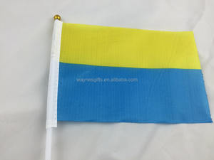 Logo di alta qualità stampato in <span class=keywords><strong>mano</strong></span> promozionale bandiera ucraina meglio accolto <span class=keywords><strong>per</strong></span> la pubblicità e gli eventi - Product Image 4