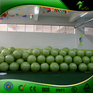 Vert Publicité <span class=keywords><strong>Gonflable</strong></span> Décoratif <span class=keywords><strong>Ballon</strong></span>/Auto Gonfler Hélium Ballons/Suspension Pneumatique <span class=keywords><strong>Ballon</strong></span> <span class=keywords><strong>50</strong></span> <span class=keywords><strong>cm</strong></span> Dia - Product Image 1
