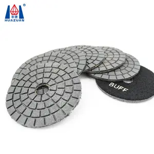 Stone diamond buff polishing pads