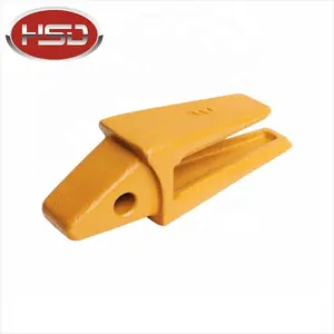 China supplier long type wearable excavator bucket teeth adapter with 35mm distance for pc200 construction machinery parts