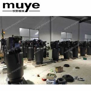 Nhà cung cấp hàng đầu 40 gallon 3 xi lanh điện lớn Piston vành đai điều khiển máy nén khí công nghiệp để bán - Product Image 3