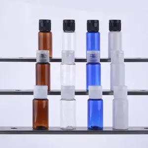 化粧品用の小型15ml15mlフリップトッププラスチックペットボトル