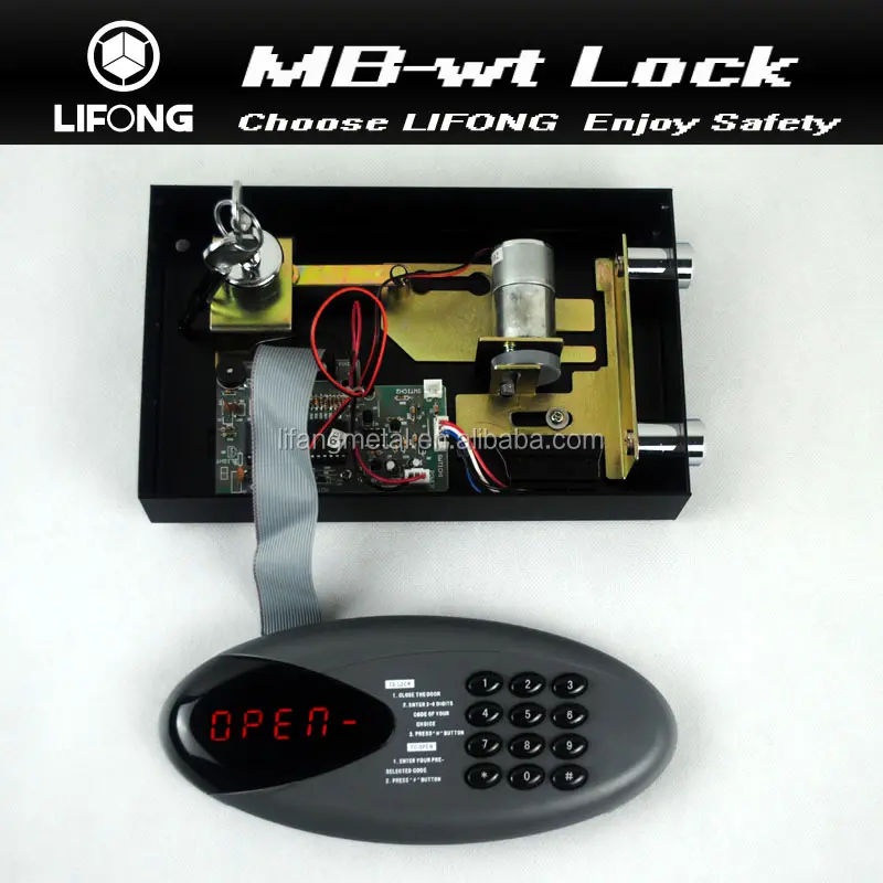 safe lock mechanism electronic safe lock electronic safe lock parts for safety box-Model MB-wt