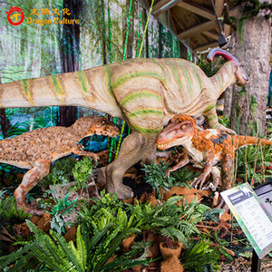 Al por mayor <span class=keywords><strong>deinonychus</strong></span> comer parasaurolophus tamaño natural animatronic dinosaurio <span class=keywords><strong>deinonychus</strong></span> modelo - Product Image 3