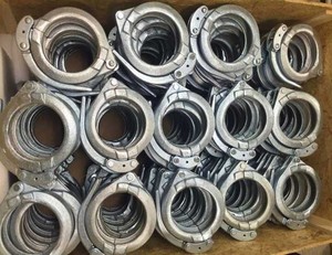 Abraçadeira de Tubo de Alta Pressão de 5 polegadas para Acoplamento de Tubulação de Bomba de Concreto - Product Image 5