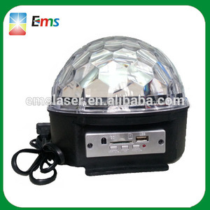 china precio de fabricación rgbywp iluminación led magia bola de <span class=keywords><strong>discoteca</strong></span> de cristal la luz mágica dmx512 mp3 con - Product Image 1